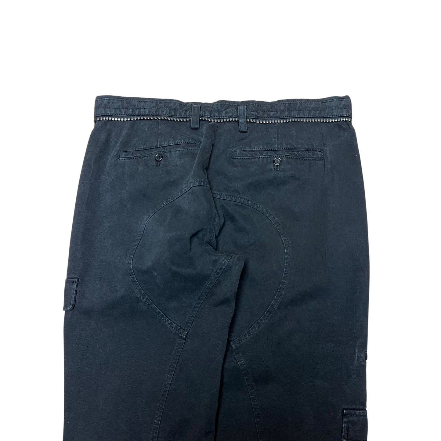 00’ Neil Barrett Zippered Straight Pants
