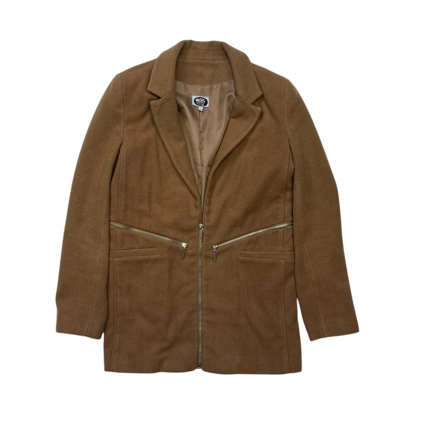 2009 Adolfo Dominguez “The music Collection “ Zippered Coat Jacket