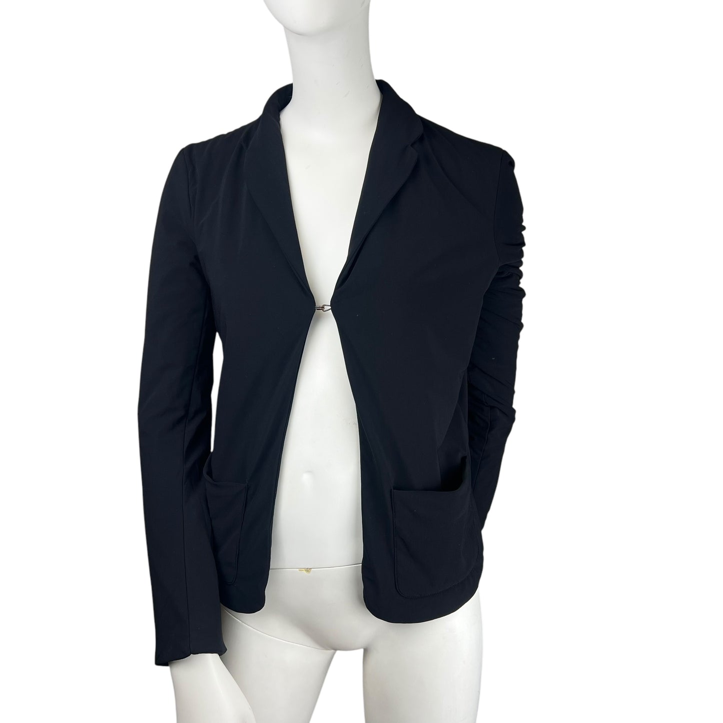 00s Marithé + François Girbaud Hook closure blazer