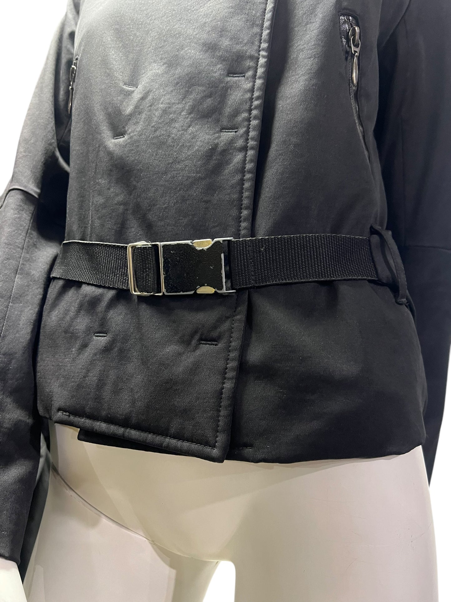 00s Marithé + François Girbaud asimmetric Jacket
