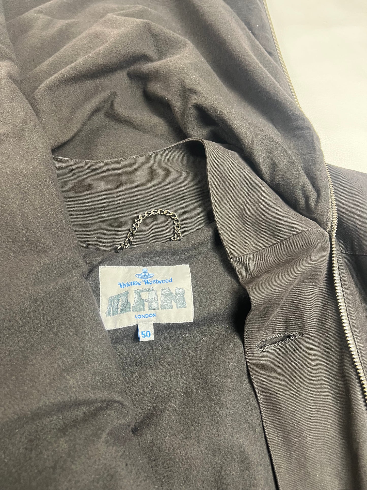 Vivienne Westwood Asymmetrical Giant Hooded Jacket