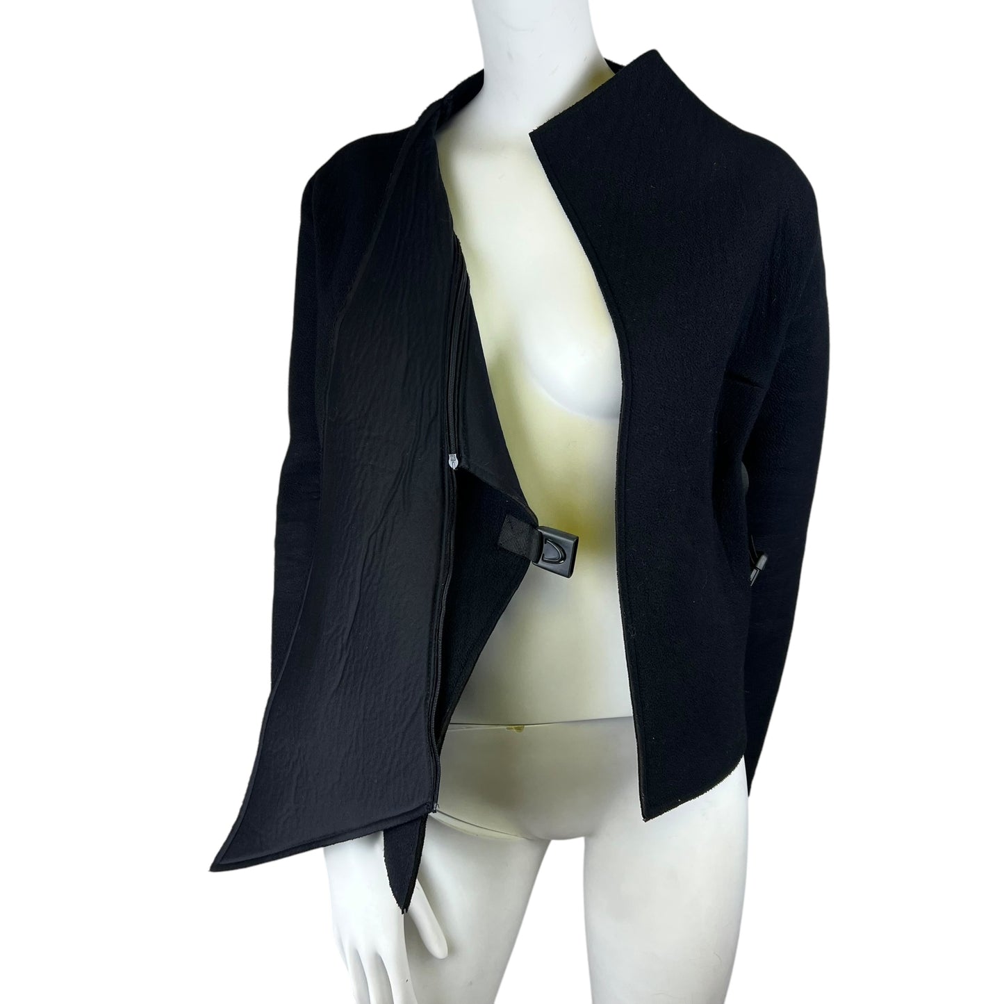 00s Cop Copine Deconstructed Scarf Fleece sweater