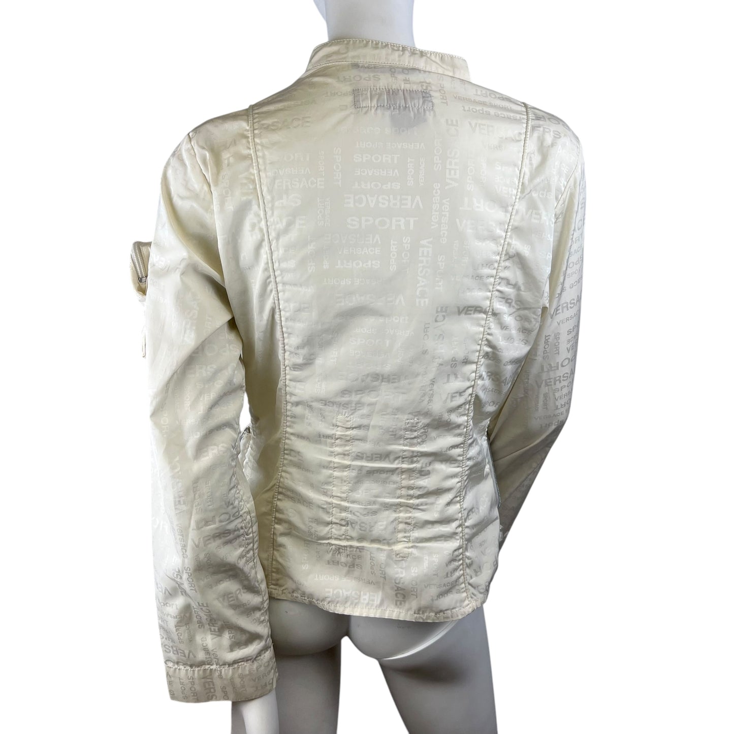 2000s Versace Sport Asymmetric Jacket