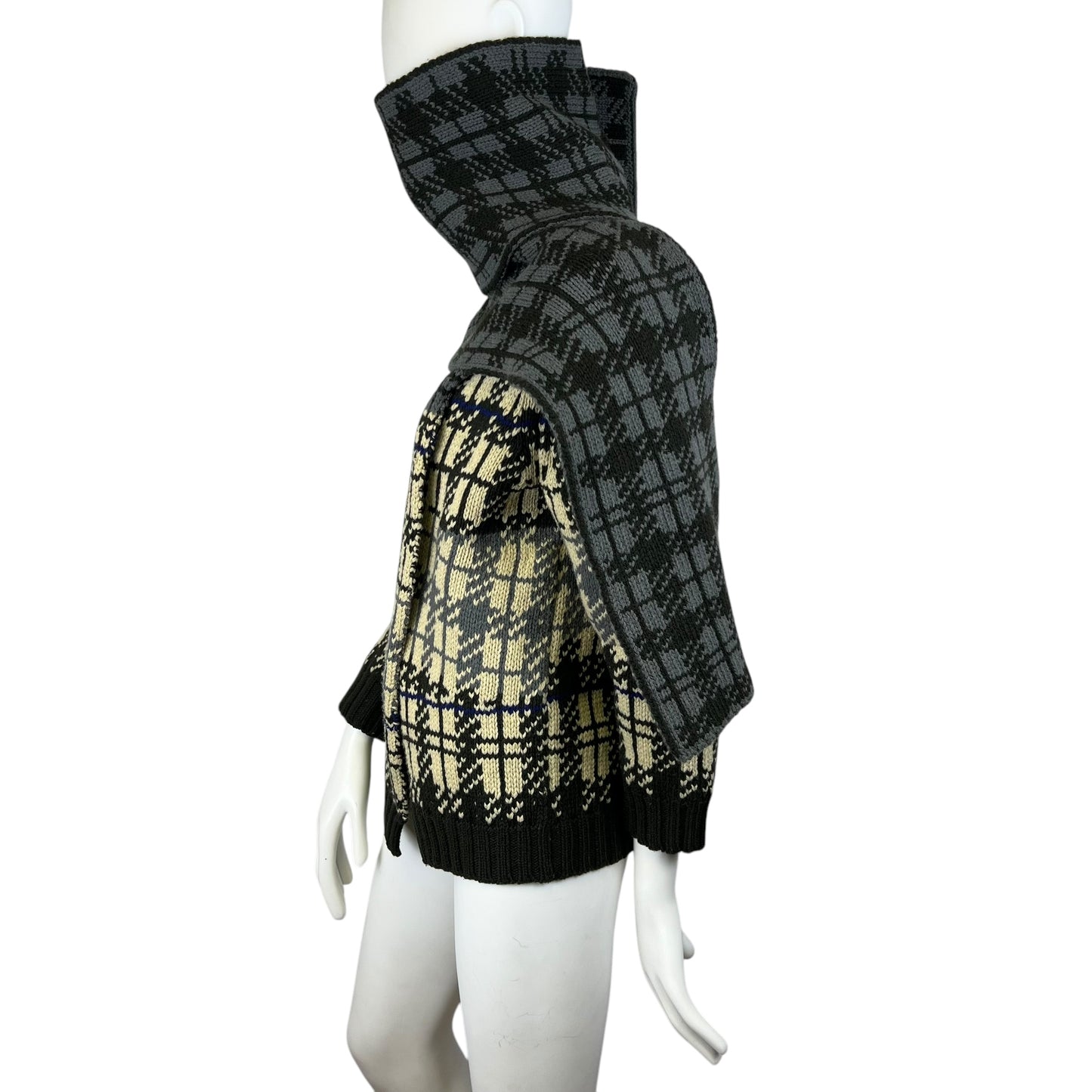 00’ Dries van Noten Wool Scarf sweater