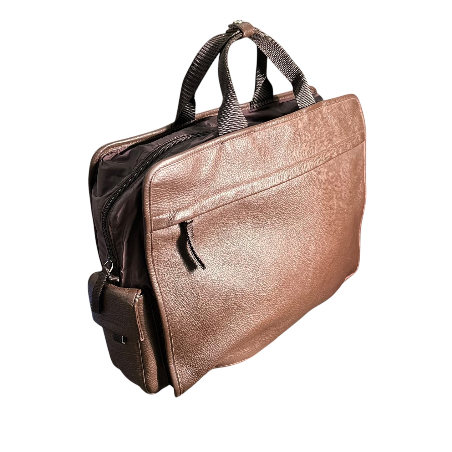 00s Prada Nylon & Leather Hand Bag