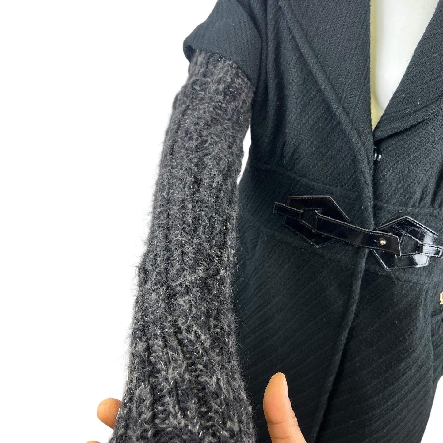 00s Galliano Wool Coat Jacket
