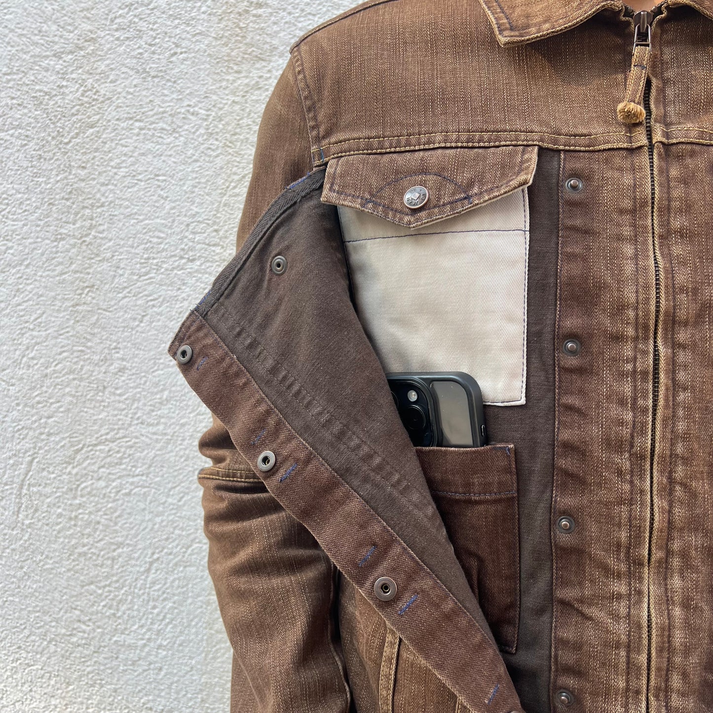 00s Marithé + François Girbaud Stealth Denim Jacket