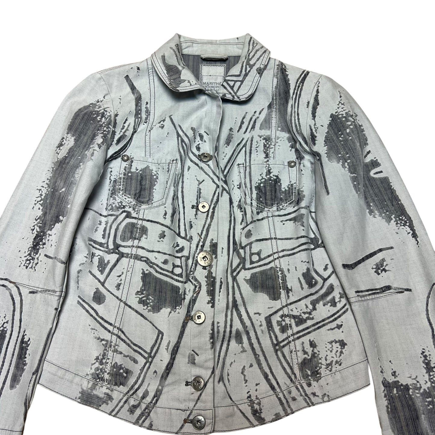 00’ Marithé + François Girbaud Trompe l’oeil Jacket