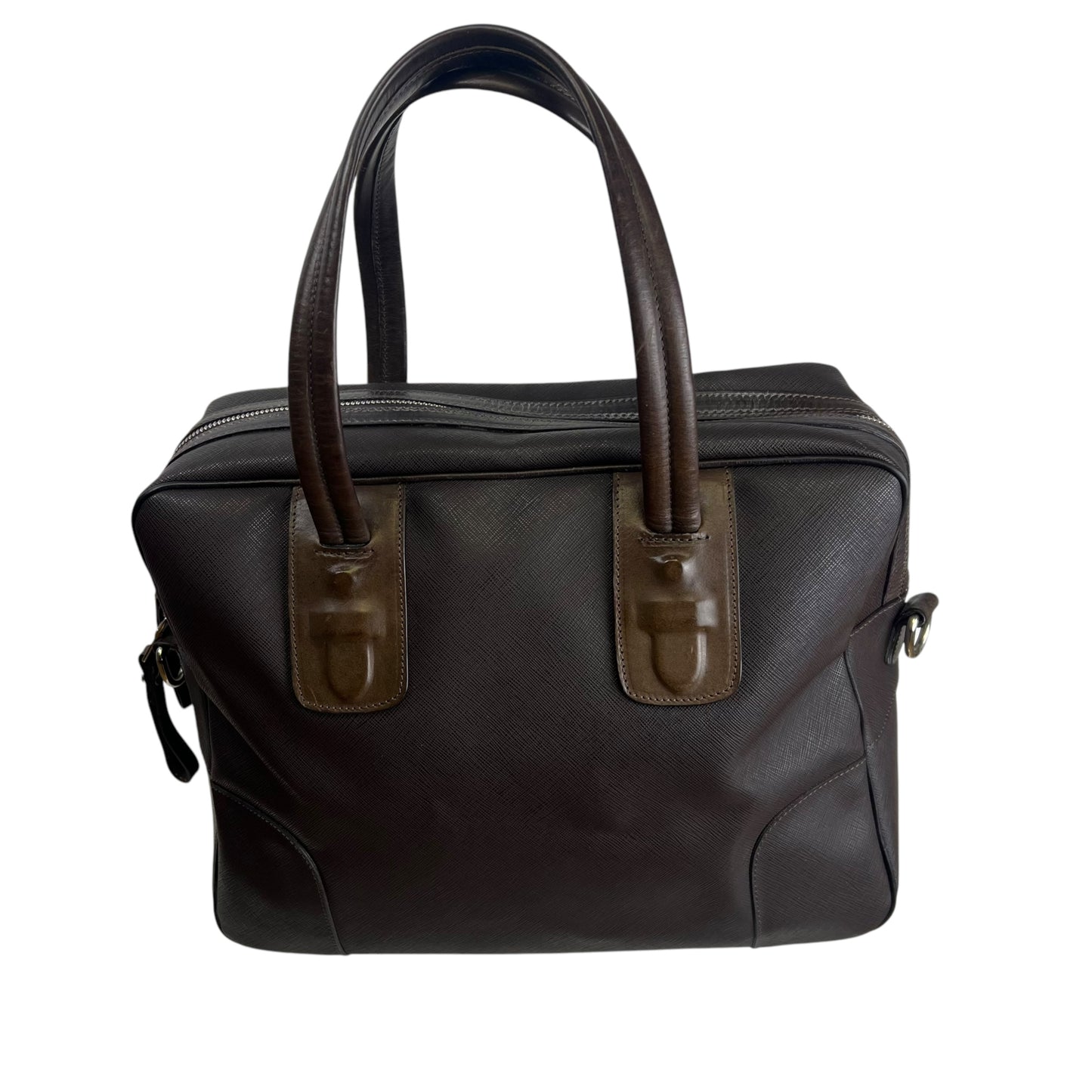 Neil Barrett Leather Effect Shoulder Bag, 2000s