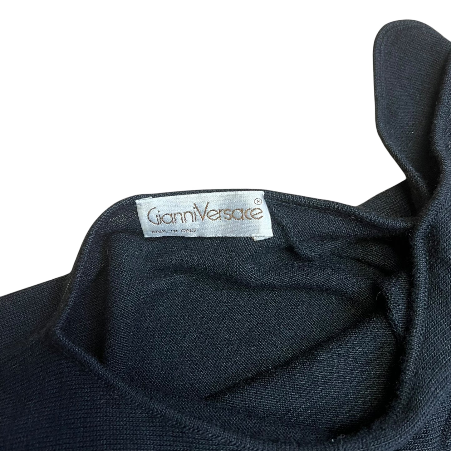 80s Gianni Versace Deconstructed Sweater