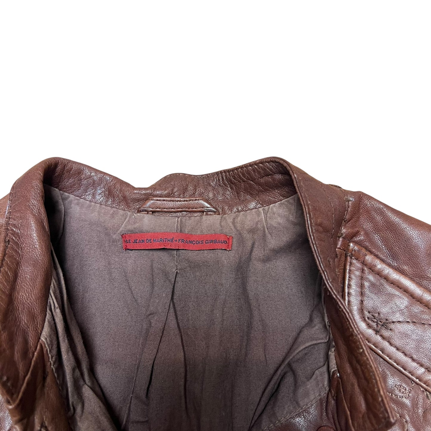 00’ Marithé + François Girbaud Leather Jacket