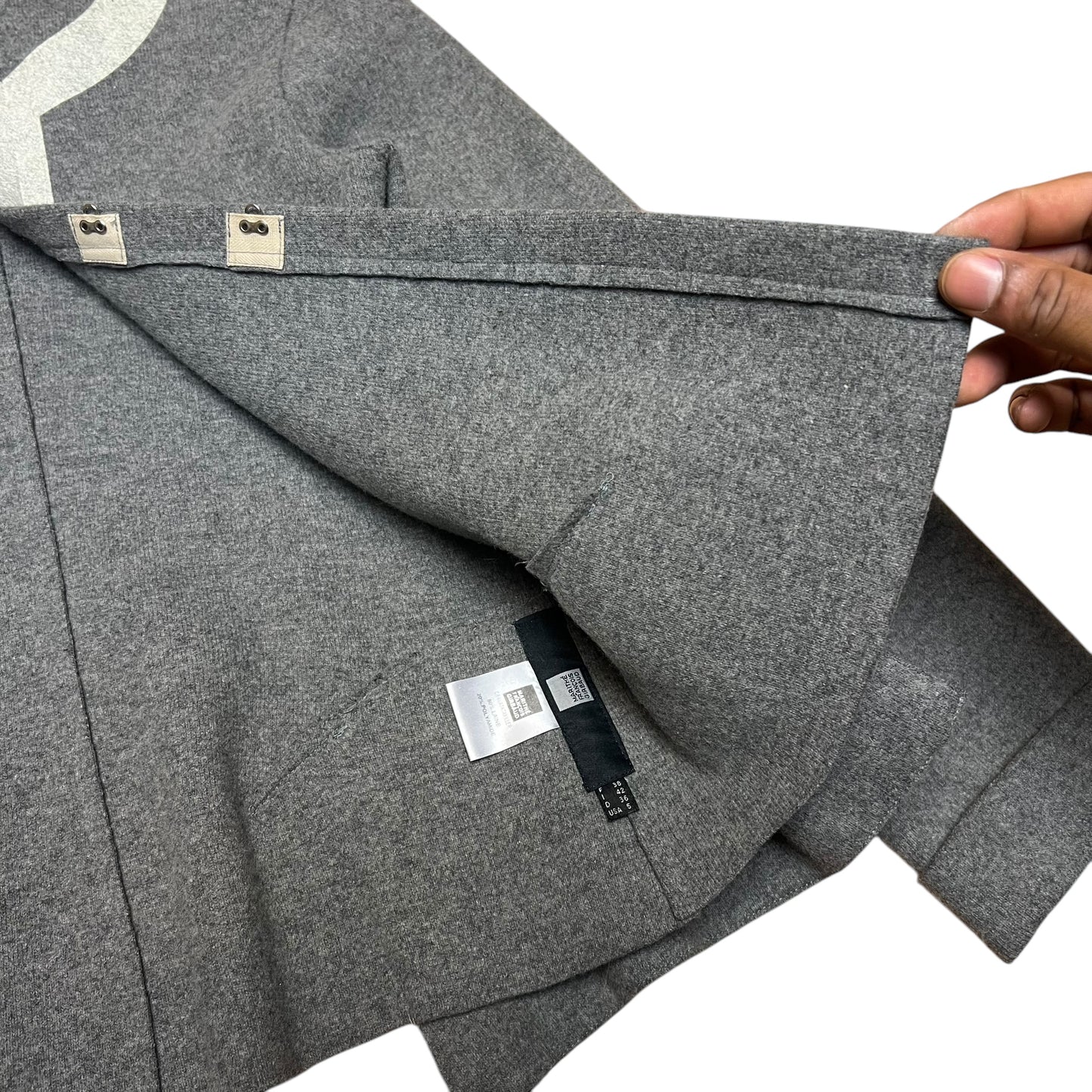 00’ Marithé + François Girbaud Wool Hook Closure Jacket