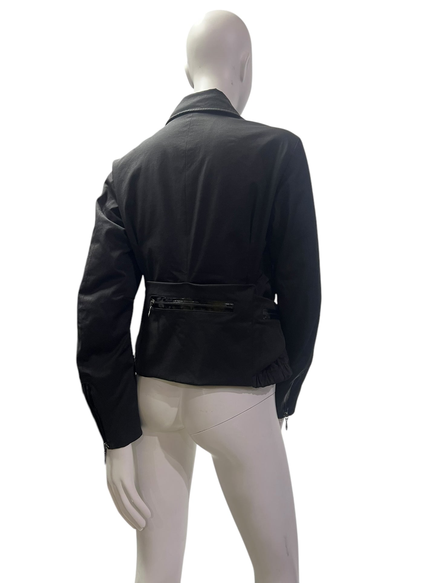 00s Marithé + François Girbaud asimmetric Jacket