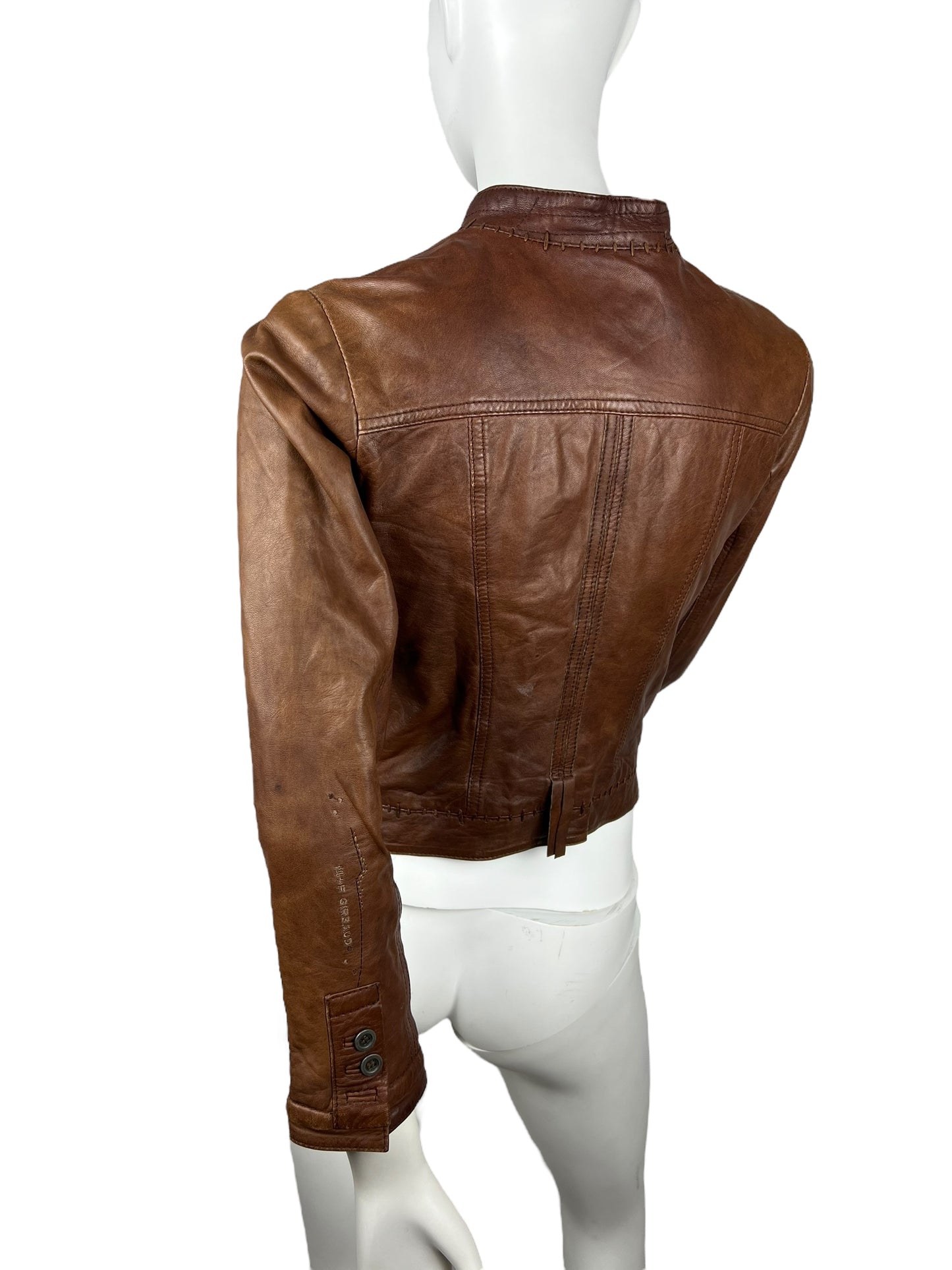 00’ Marithé + François Girbaud Leather Jacket