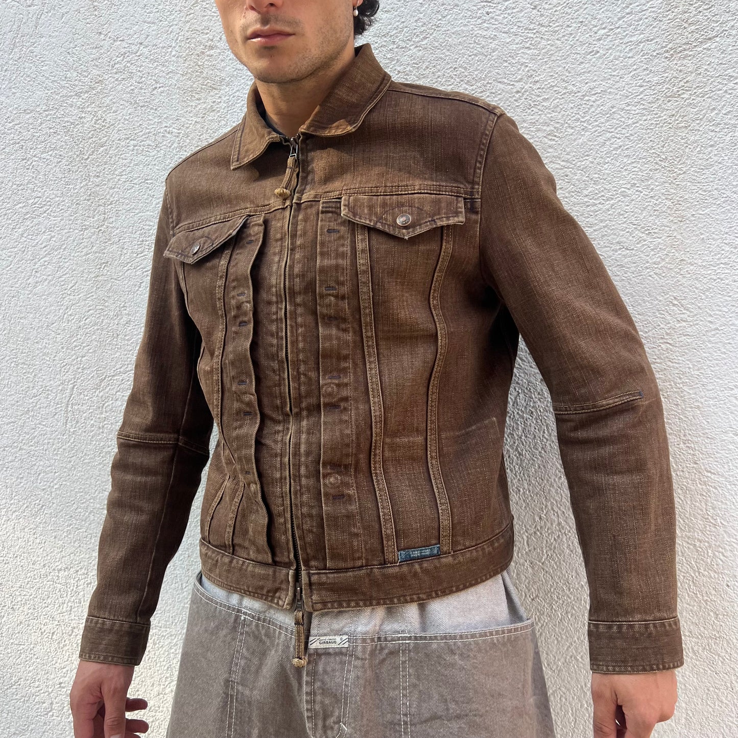 00s Marithé + François Girbaud Stealth Denim Jacket