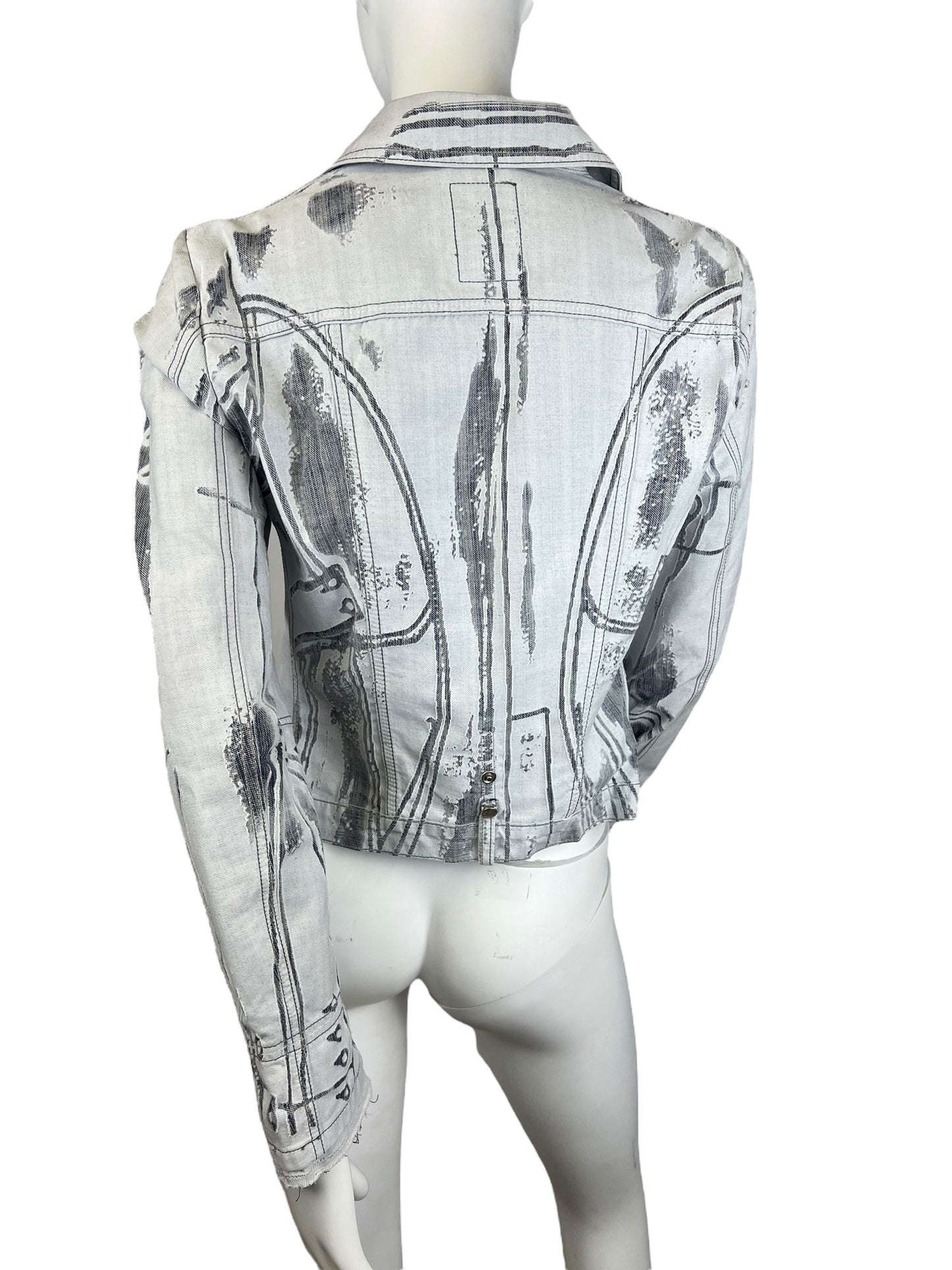 00’ Marithé + François Girbaud Trompe l’oeil Jacket