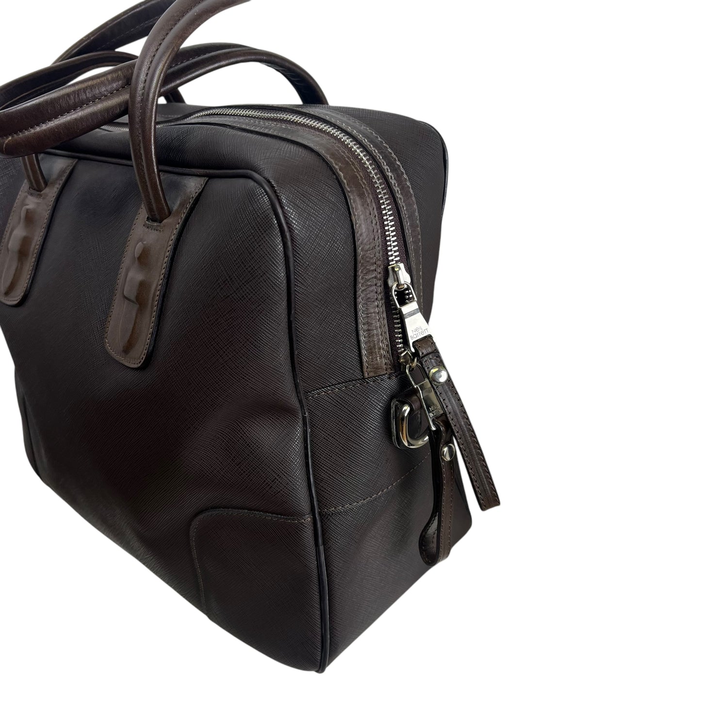Neil Barrett Leather Effect Shoulder Bag, 2000s