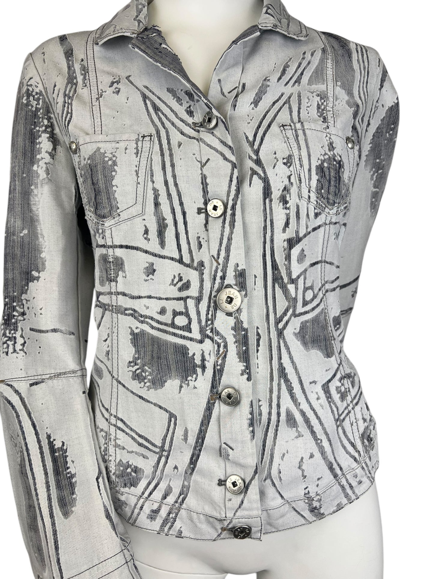 00’ Marithé + François Girbaud Trompe l’oeil Jacket