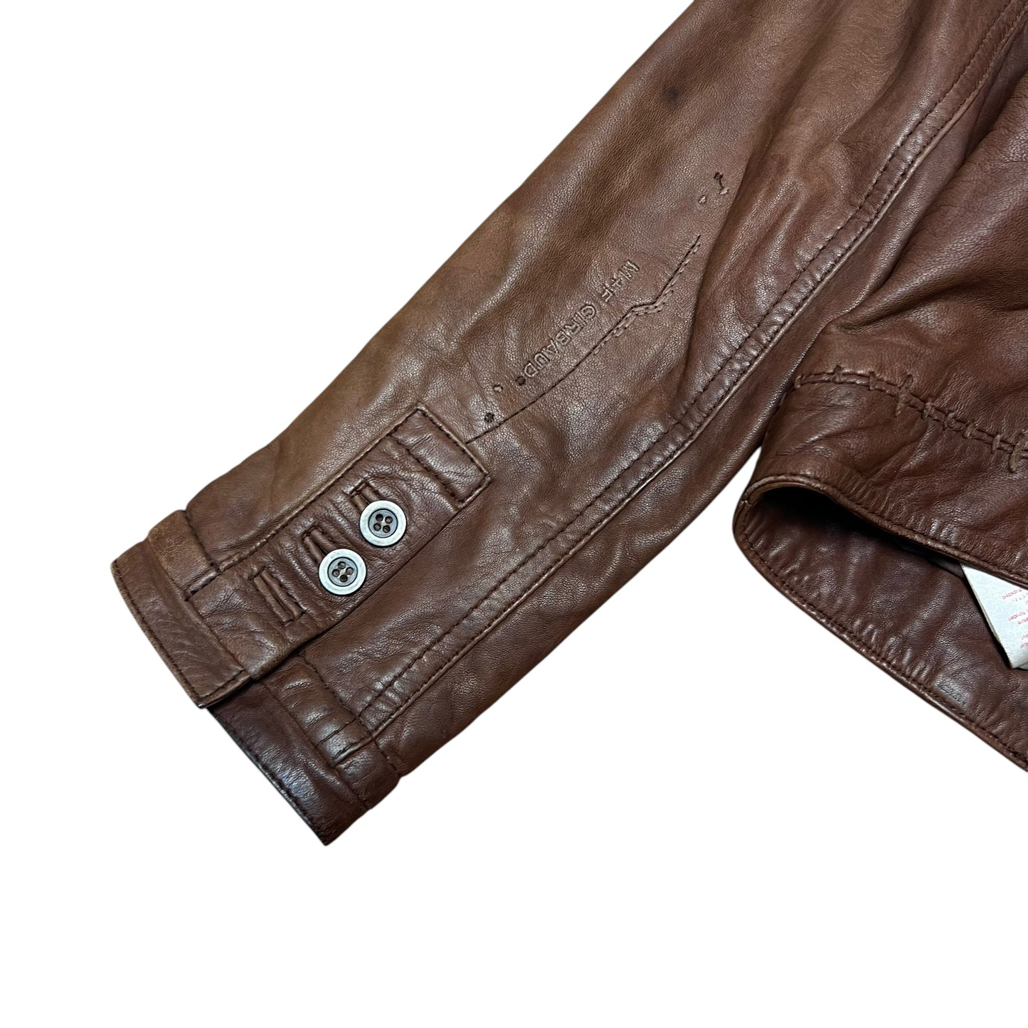 00’ Marithé + François Girbaud Leather Jacket