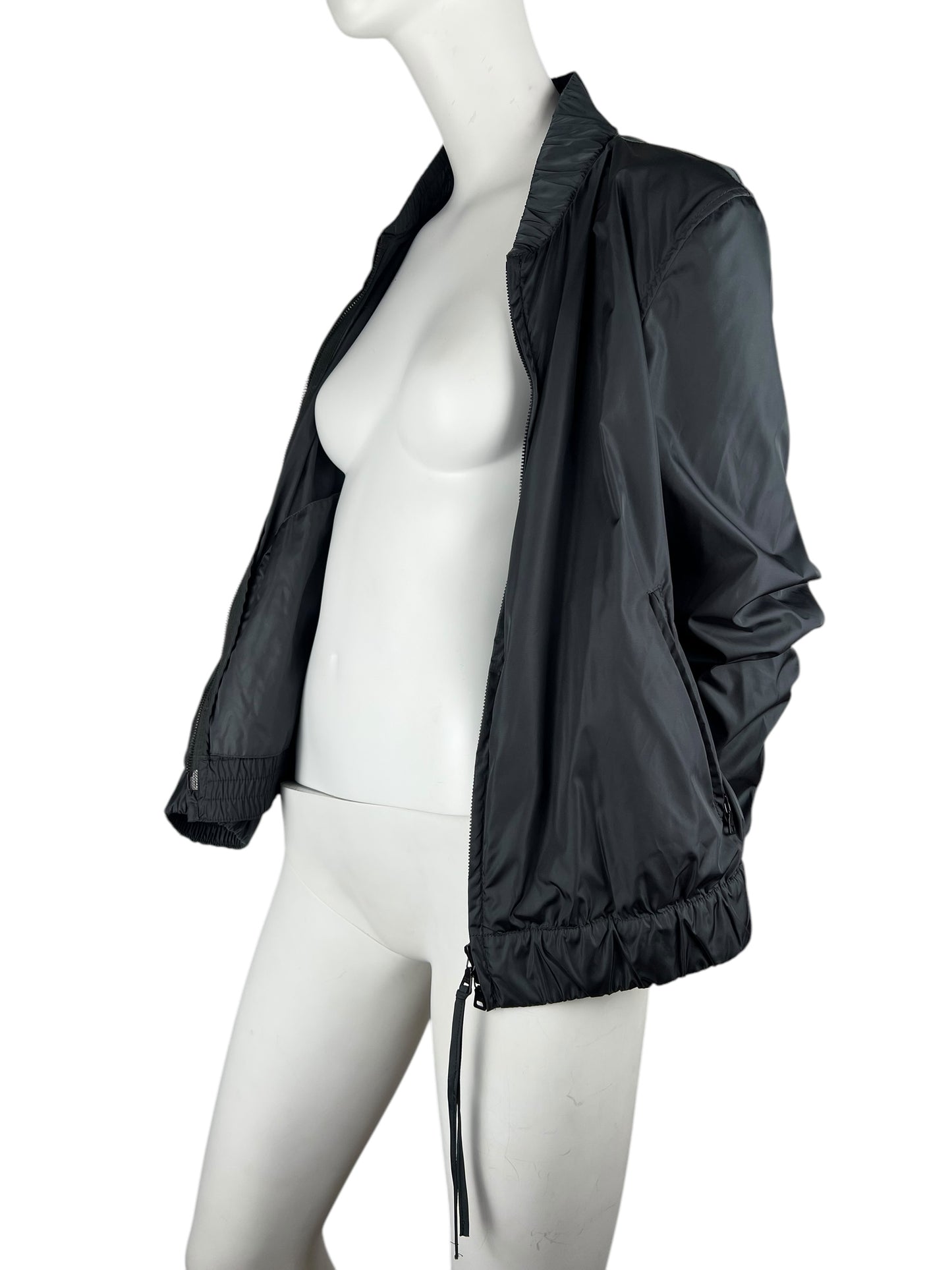 00’ Prada Main Line Nylon Bomber Jacket