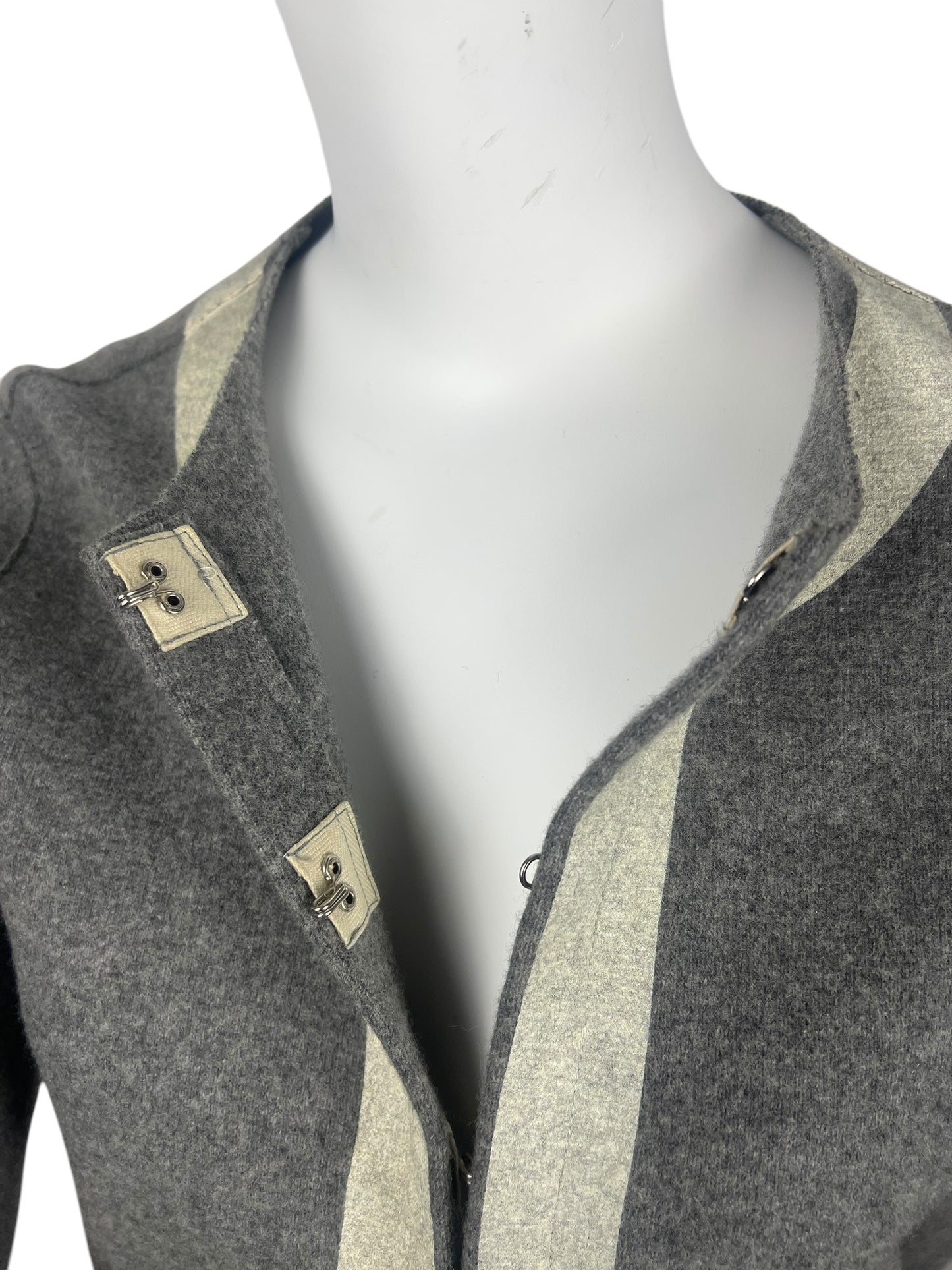 00’ Marithé + François Girbaud Wool Hook Closure Jacket