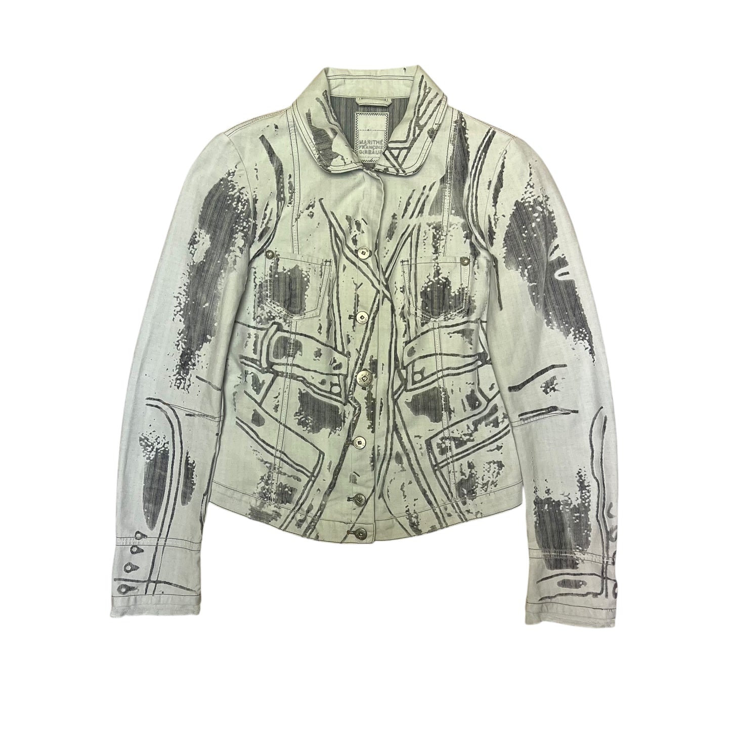 00’ Marithé + François Girbaud Trompe l’oeil Jacket