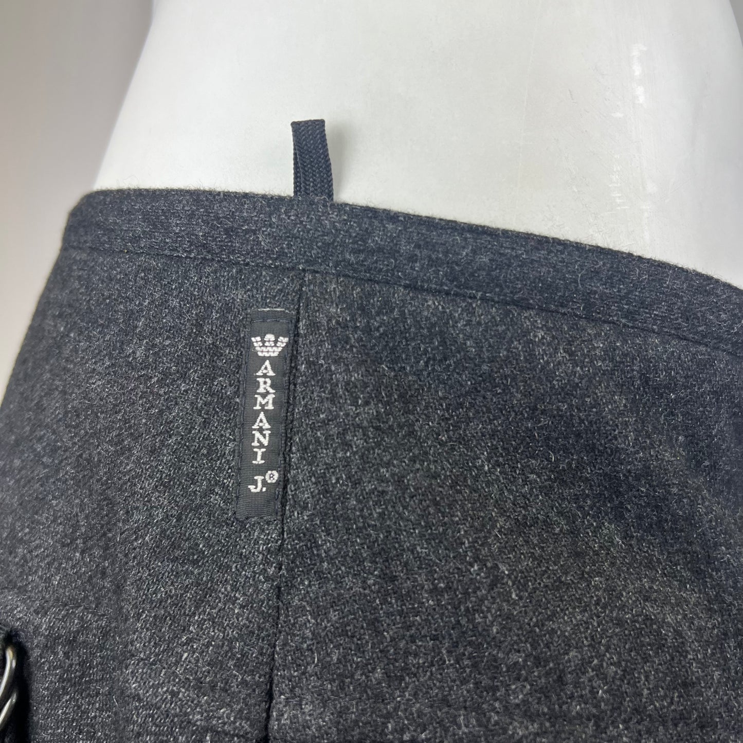 00’ Armani Jeans Detachable pockets maxi skirt