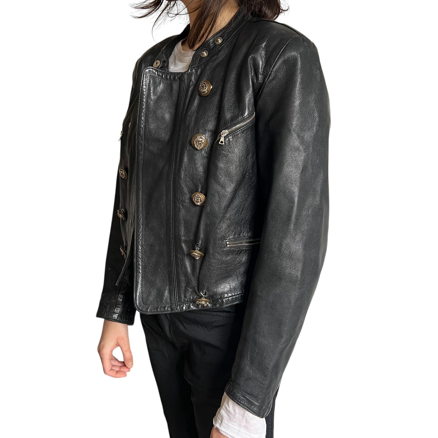 80s Marithé + François Girbaud “ CDM “ Leather Jacket