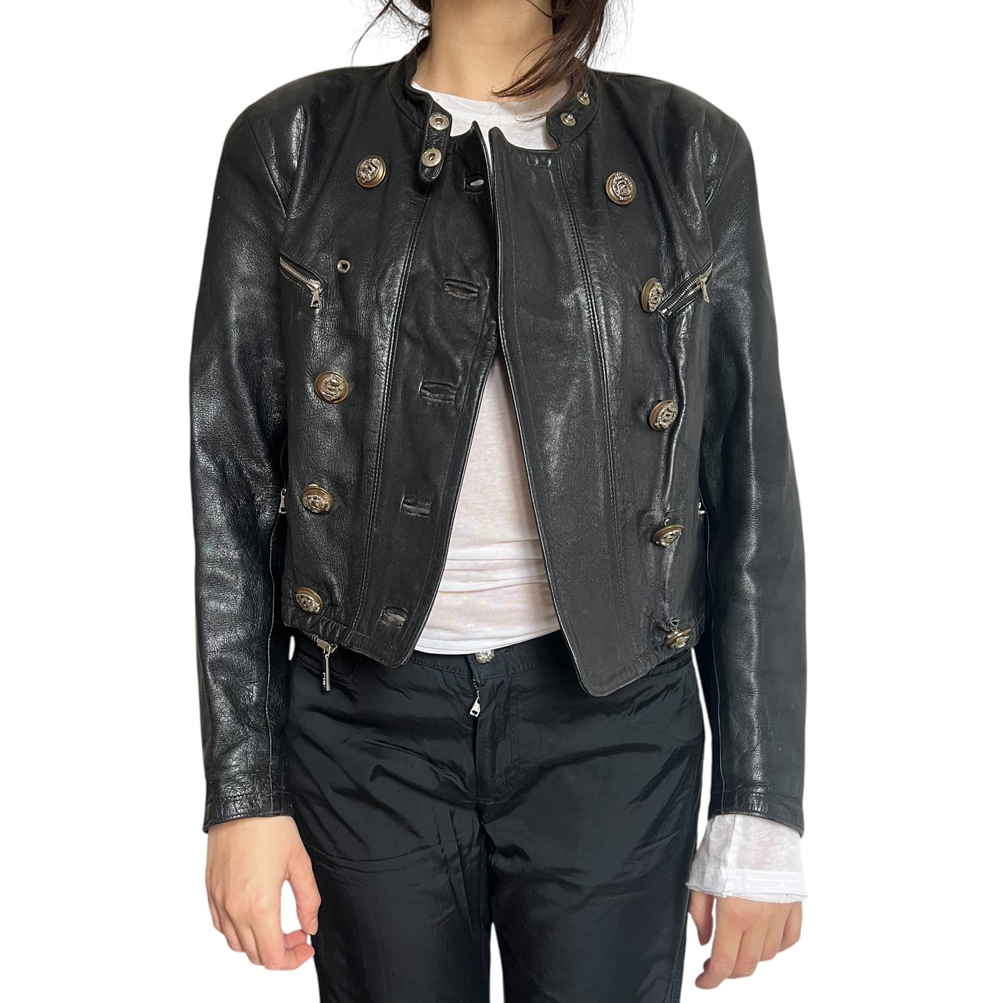 80s Marithé + François Girbaud “ CDM “ Leather Jacket