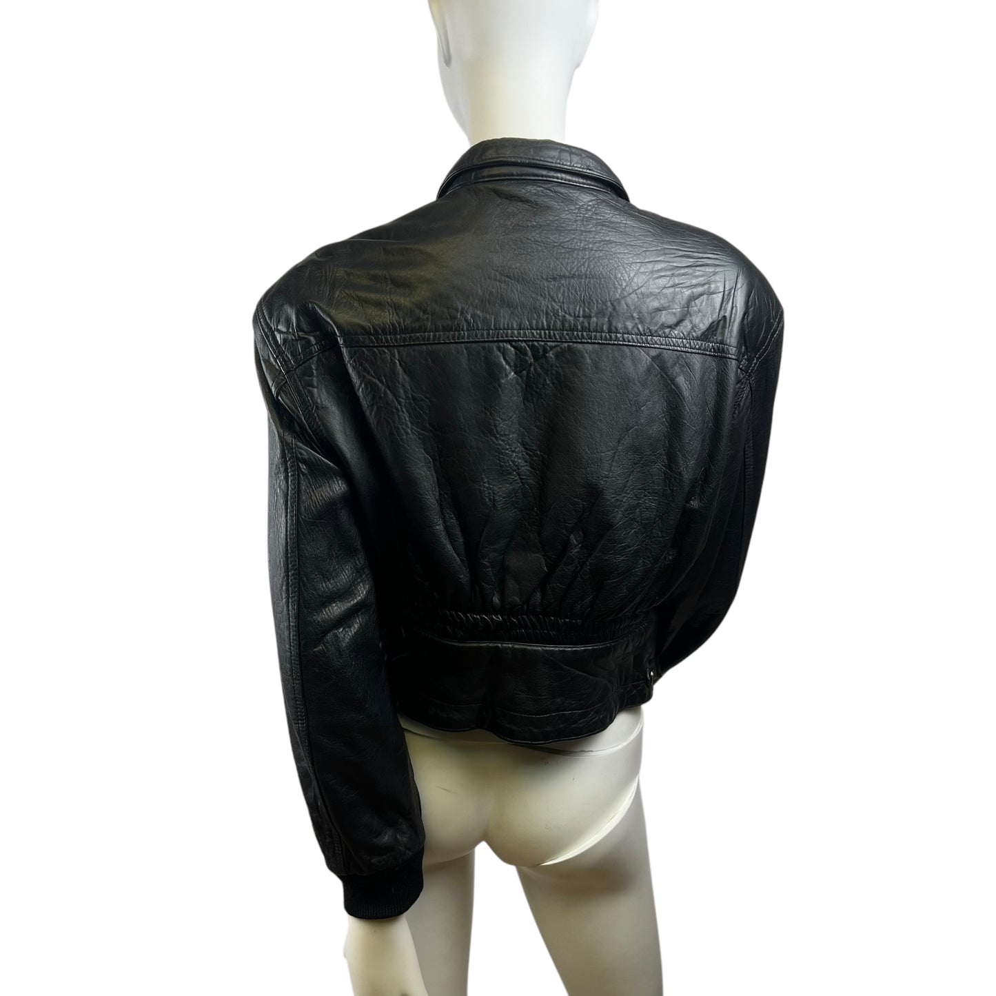 80s Marithé + François Girbaud Milléssimes Leather Jacket
