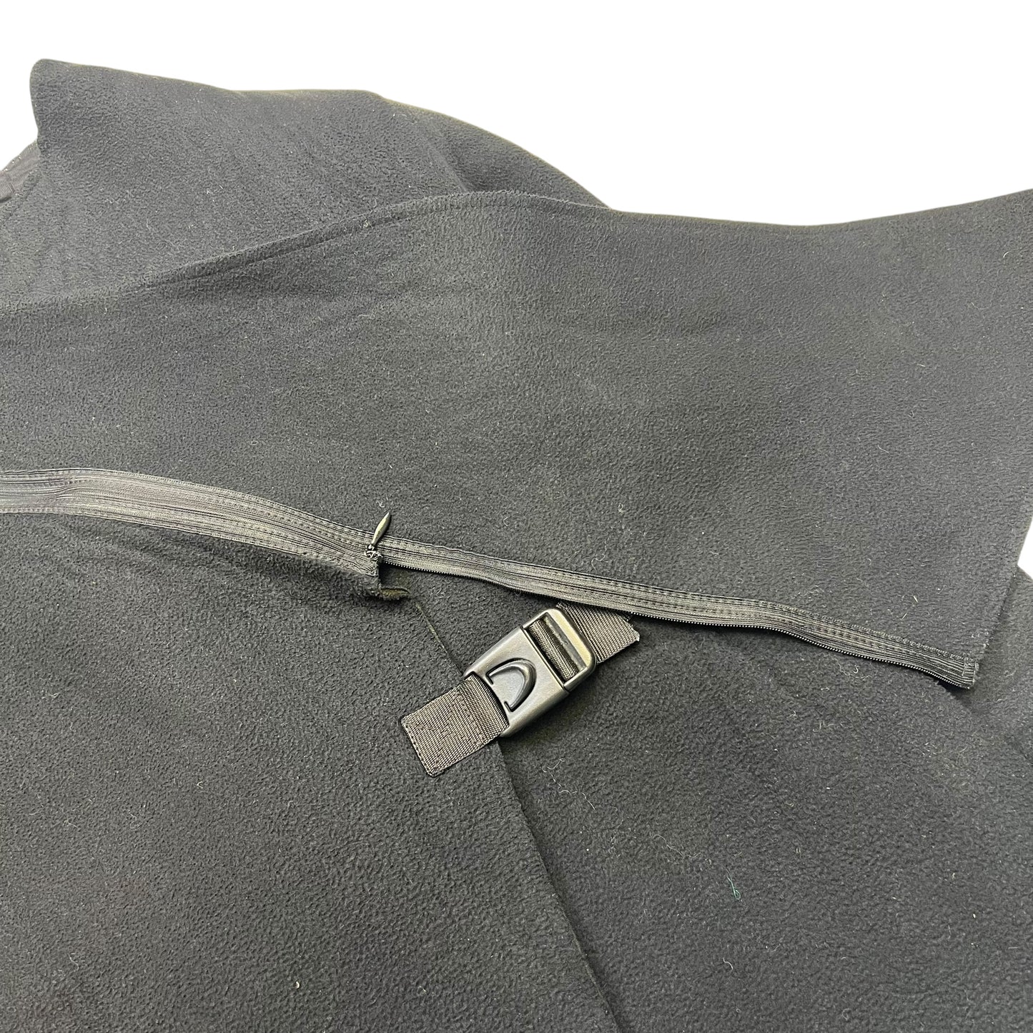00s Cop Copine Deconstructed Scarf Fleece sweater