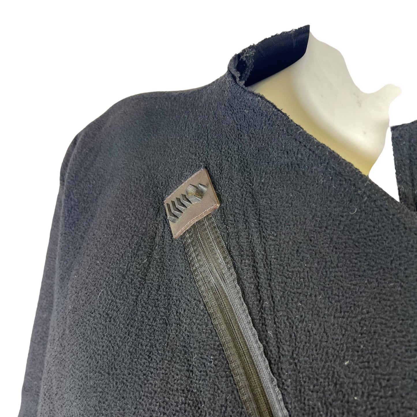 00s Cop Copine Deconstructed Scarf Fleece sweater