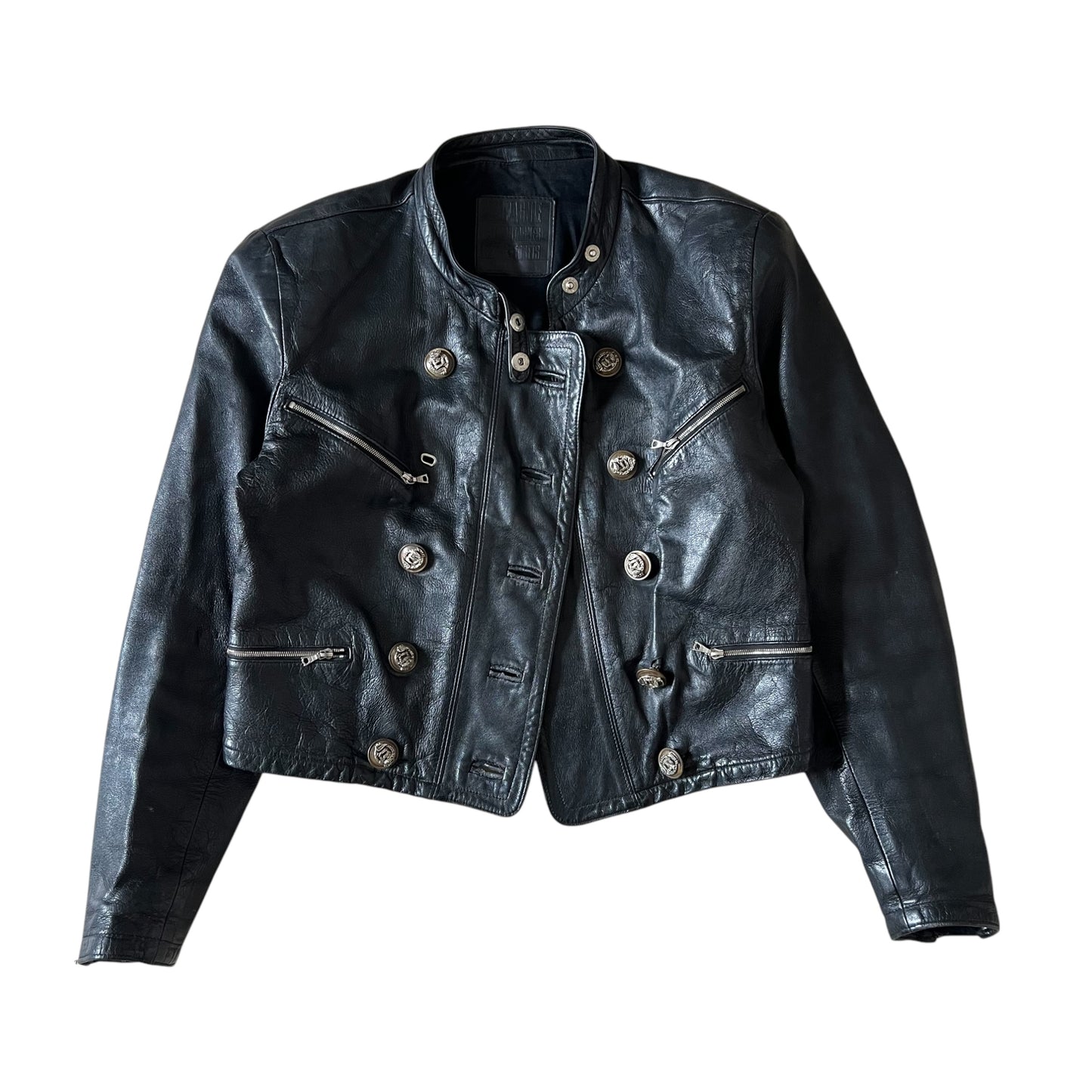 80s Marithé + François Girbaud “ CDM “ Leather Jacket