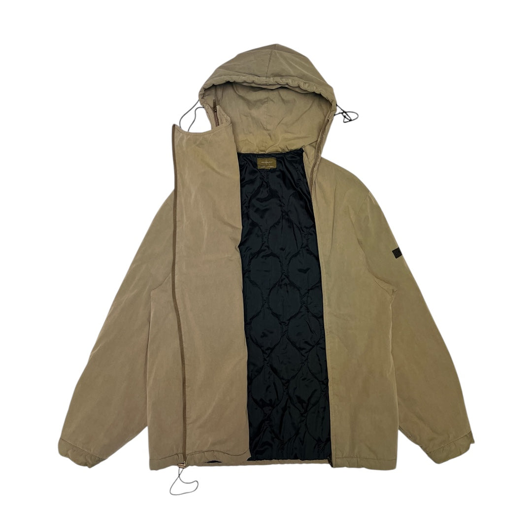 00’ Calvin Klein Khakis Asymmetrical Balaclava Jacket