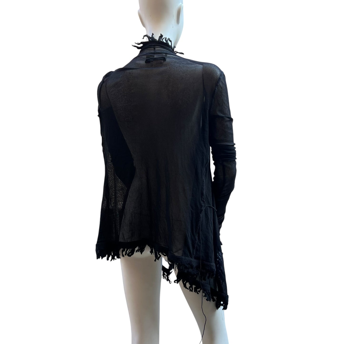 00s Jean Paul Gaultier Mesh Poncho