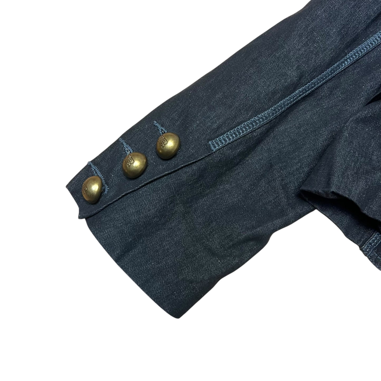 00’ Sonia Rykiel Asymmetric Denim Jacket