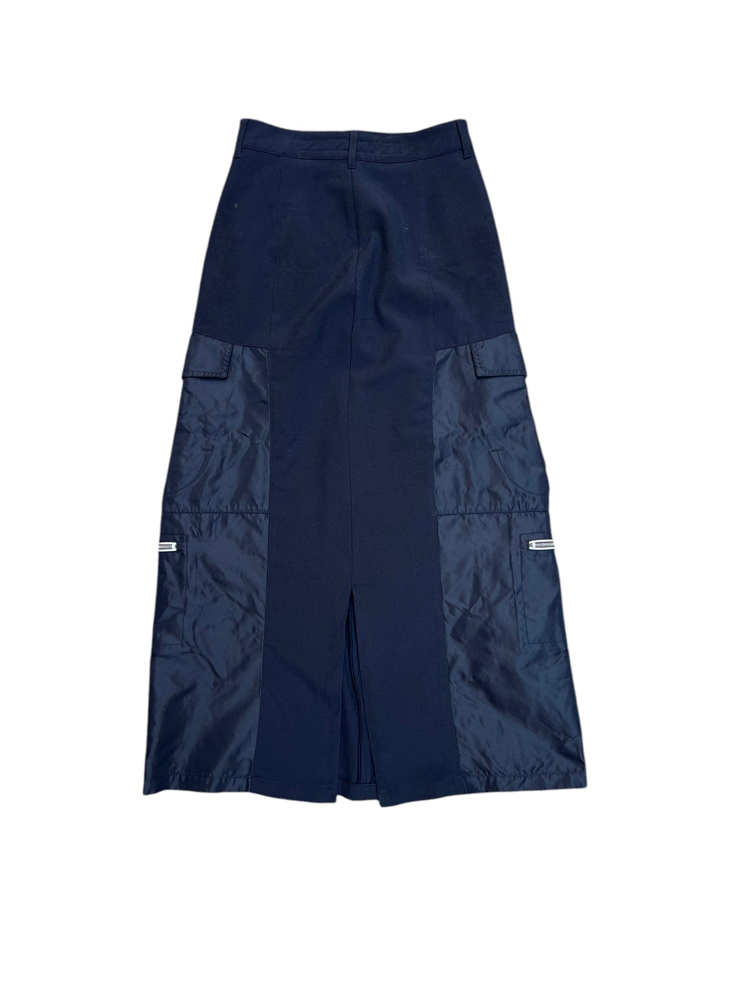 00s Marithé + François Girbaud Multipocket maxi skirt