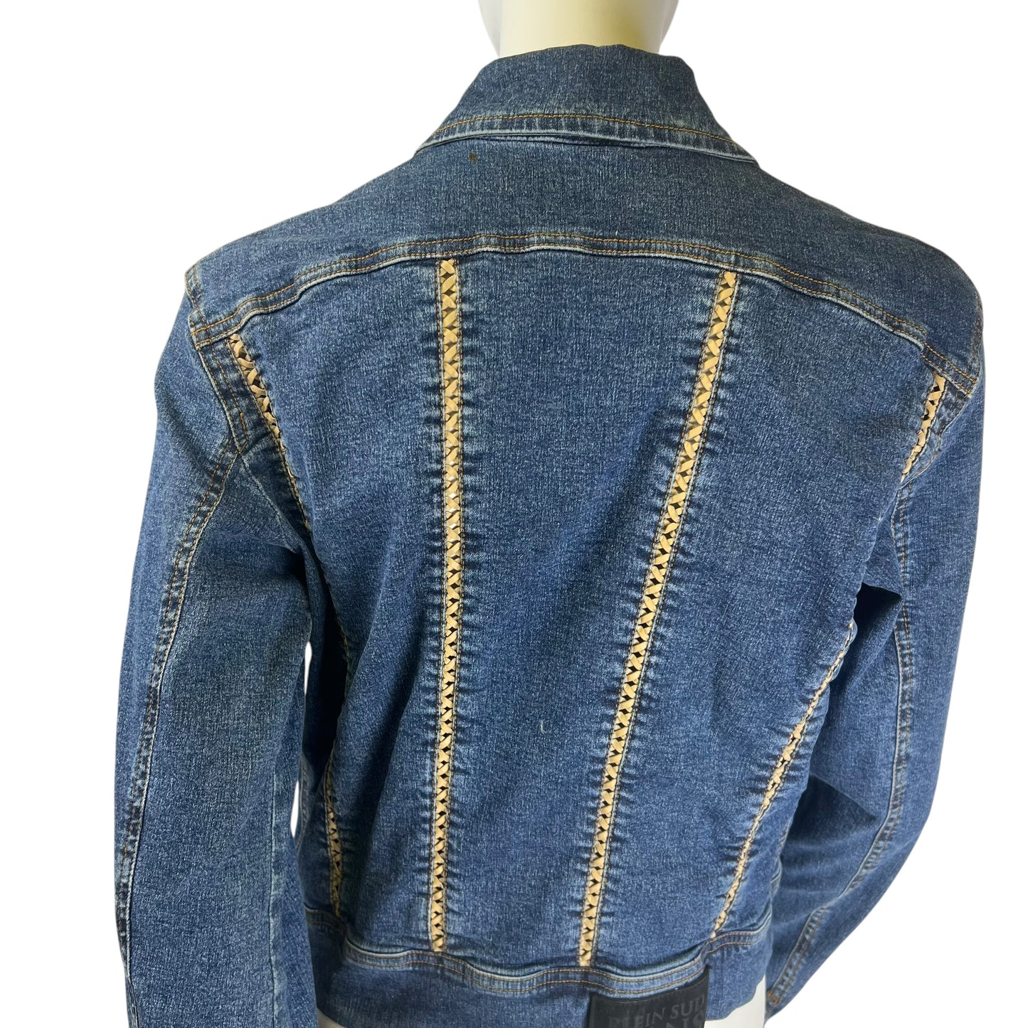 00s Plein Sud See thru Denim Jacket