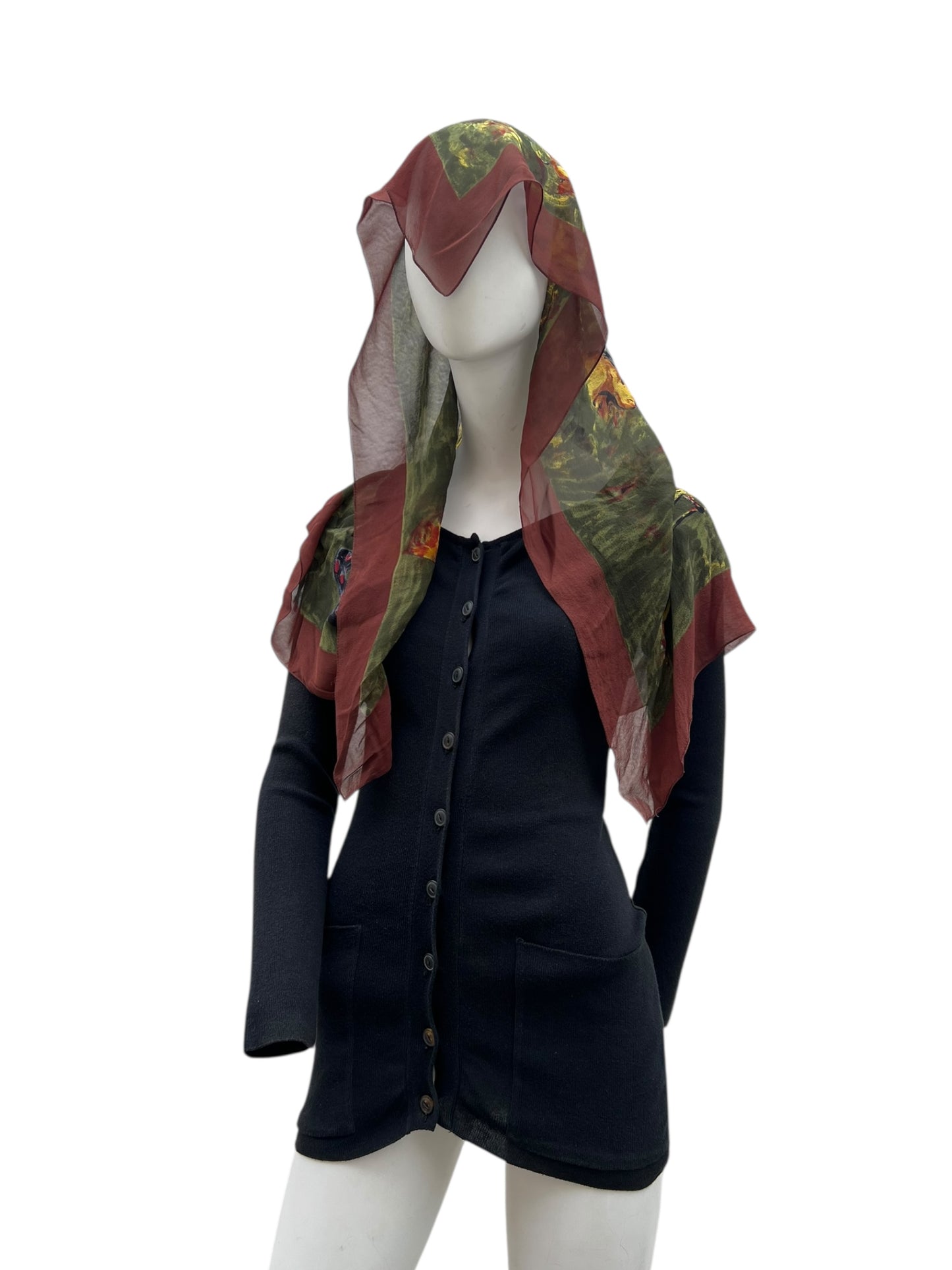 90s Jean Paul Gaultier Scarf Cardigan