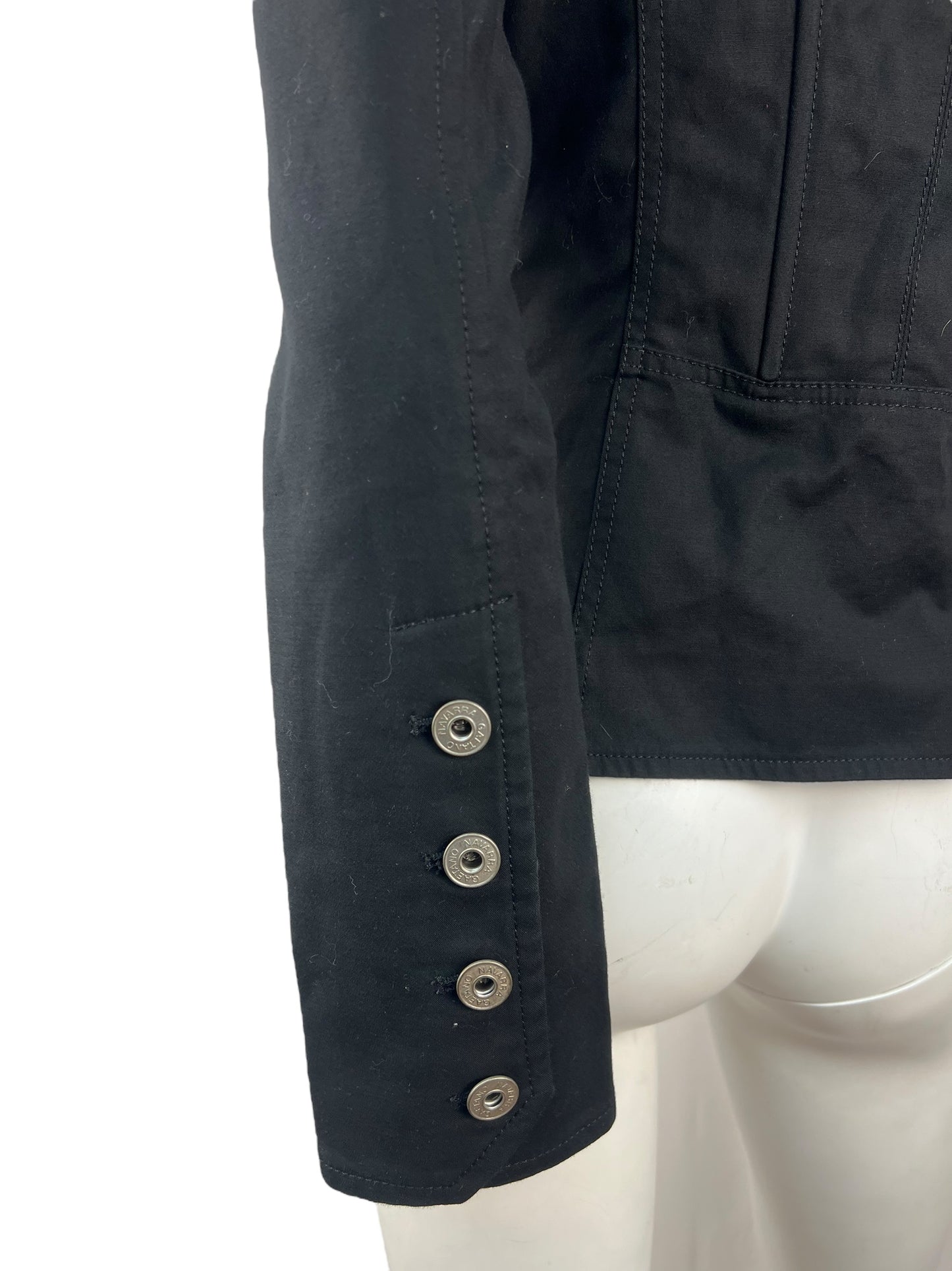 00’ Gaetano Navarra Asymmetric Zippered Kneck Jacket