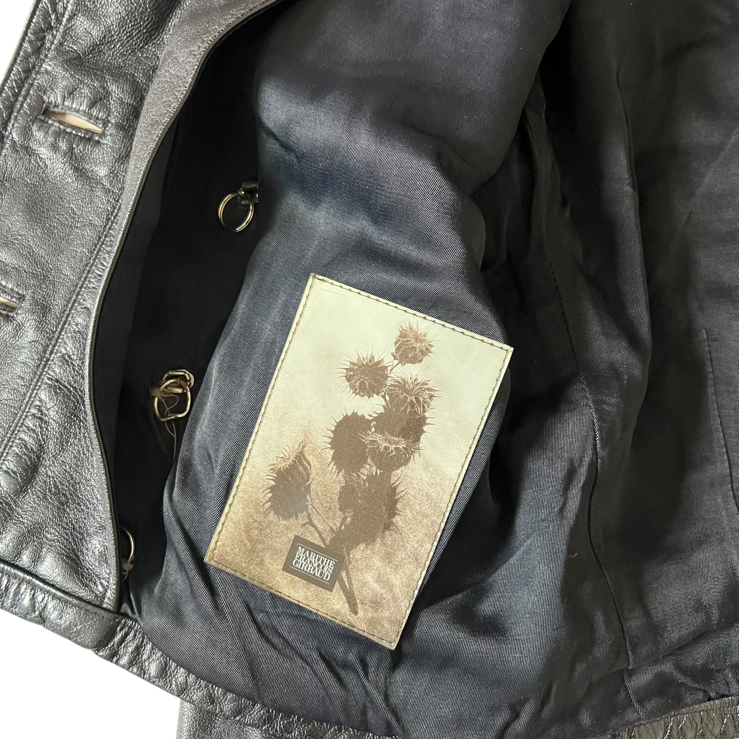 80s Marithé + François Girbaud “ CDM “ Leather Jacket