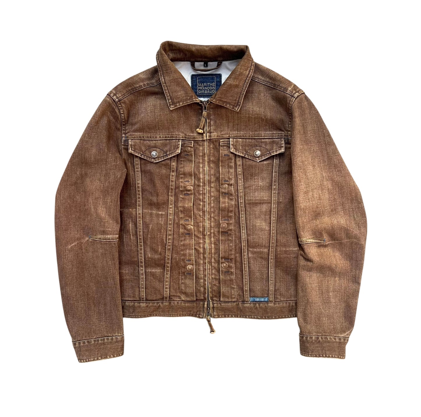 00s Marithé + François Girbaud Stealth Denim Jacket