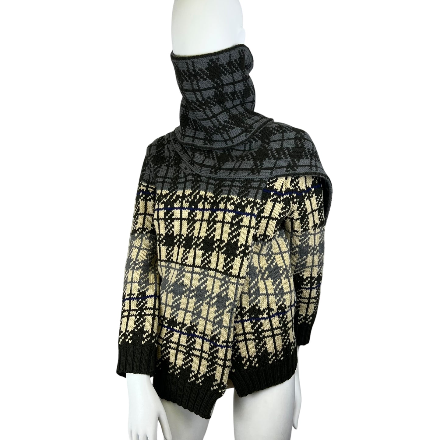 00’ Dries van Noten Wool Scarf sweater