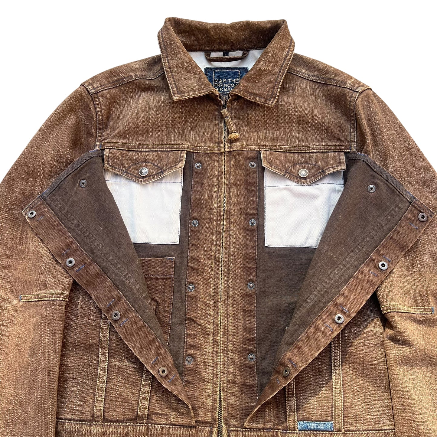 00s Marithé + François Girbaud Stealth Denim Jacket