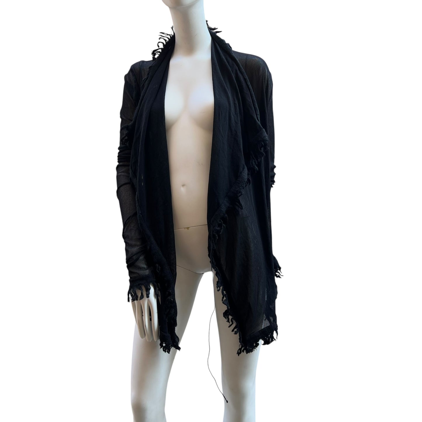 00s Jean Paul Gaultier Mesh Poncho