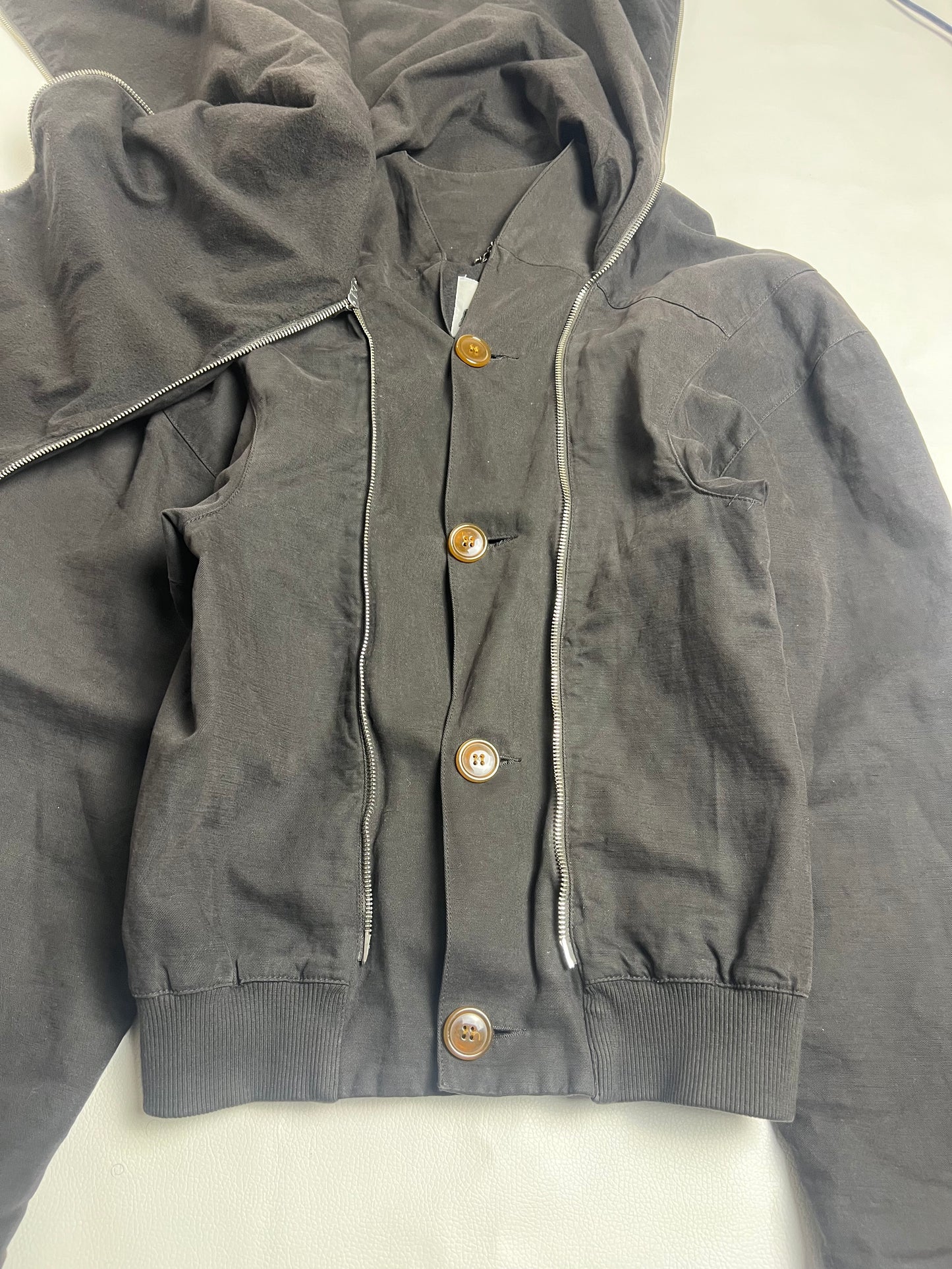 Vivienne Westwood Asymmetrical Giant Hooded Jacket