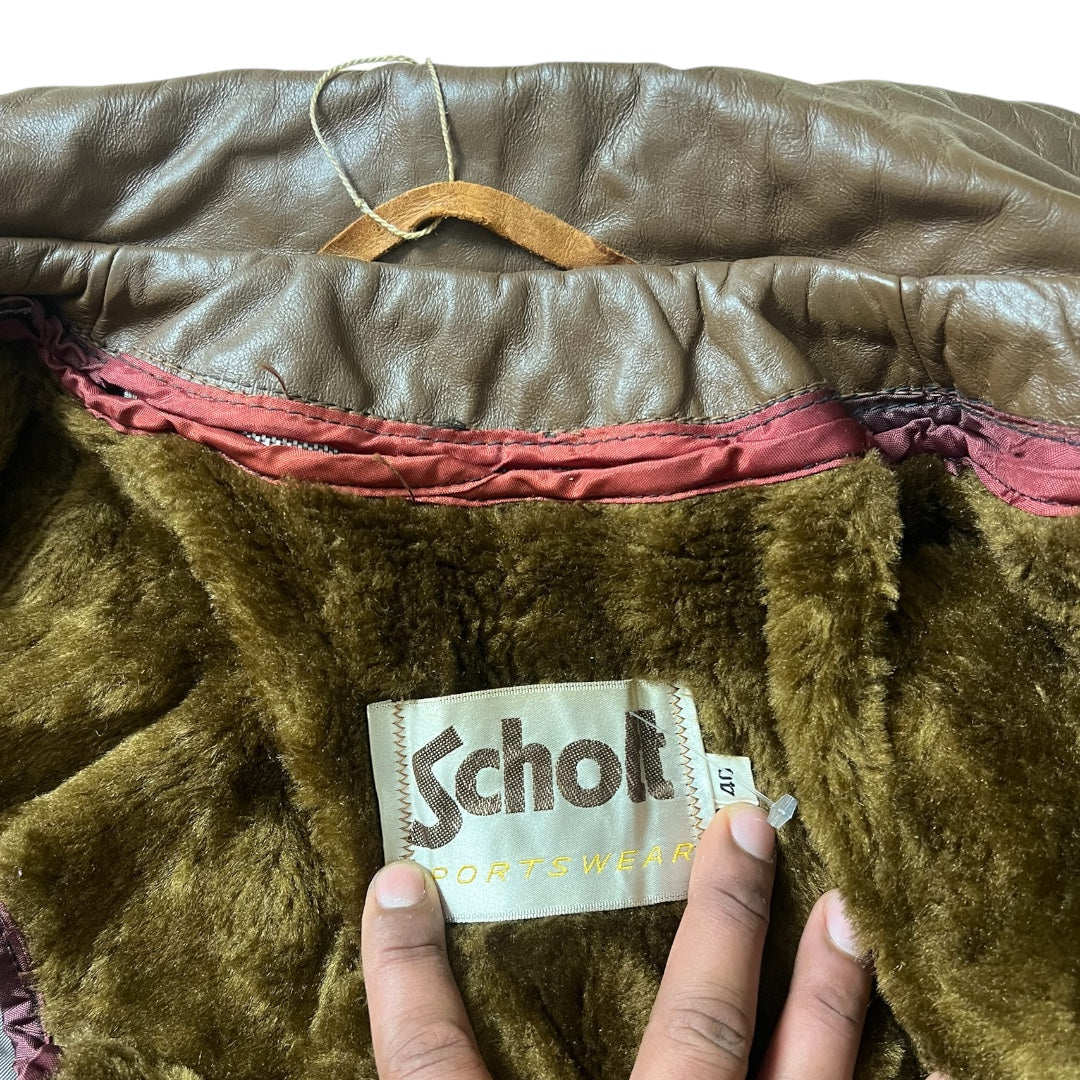 80s Schott Leather Jacket