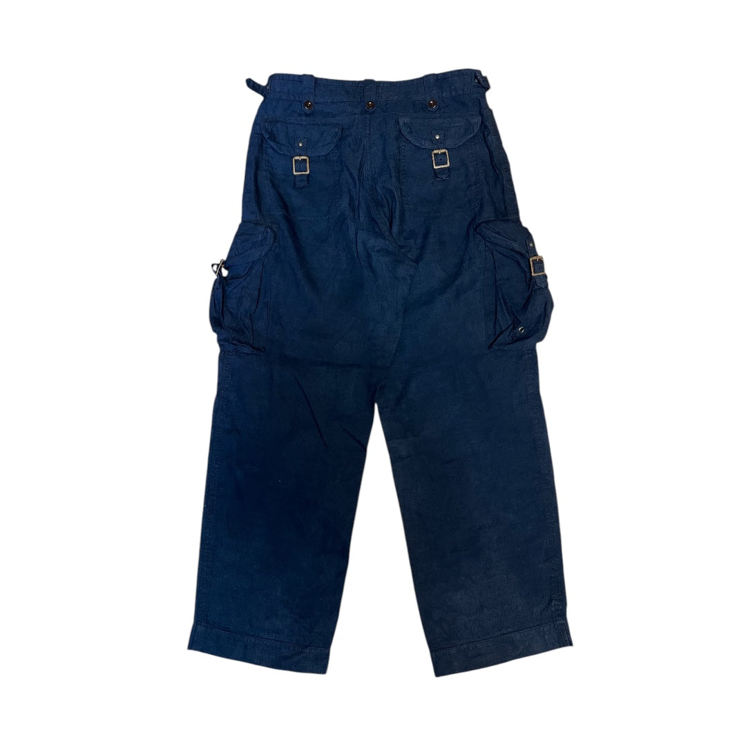 00’ Ralph Lauren Linen & Silk Cargo pants