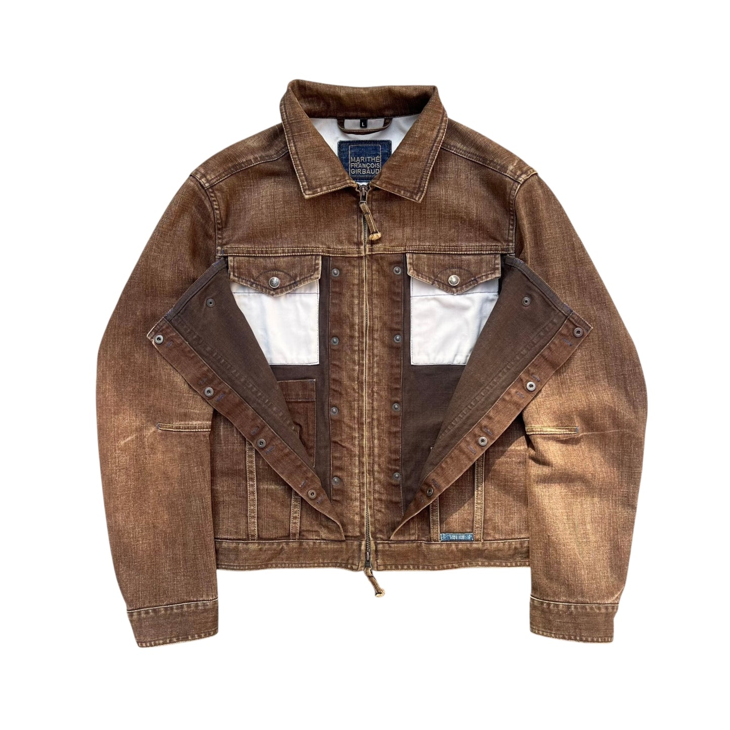 00s Marithé + François Girbaud Stealth Denim Jacket
