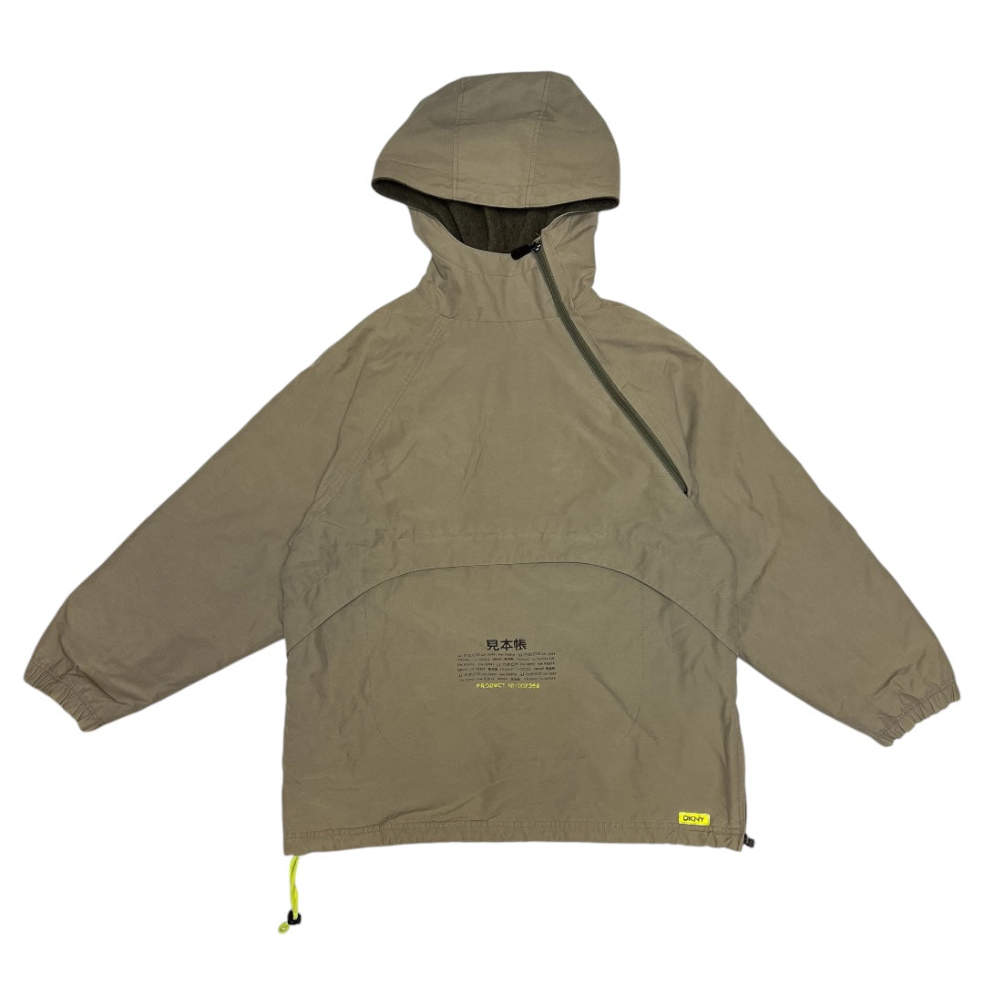00’ Dkny Asymmetric Backpack Jacket